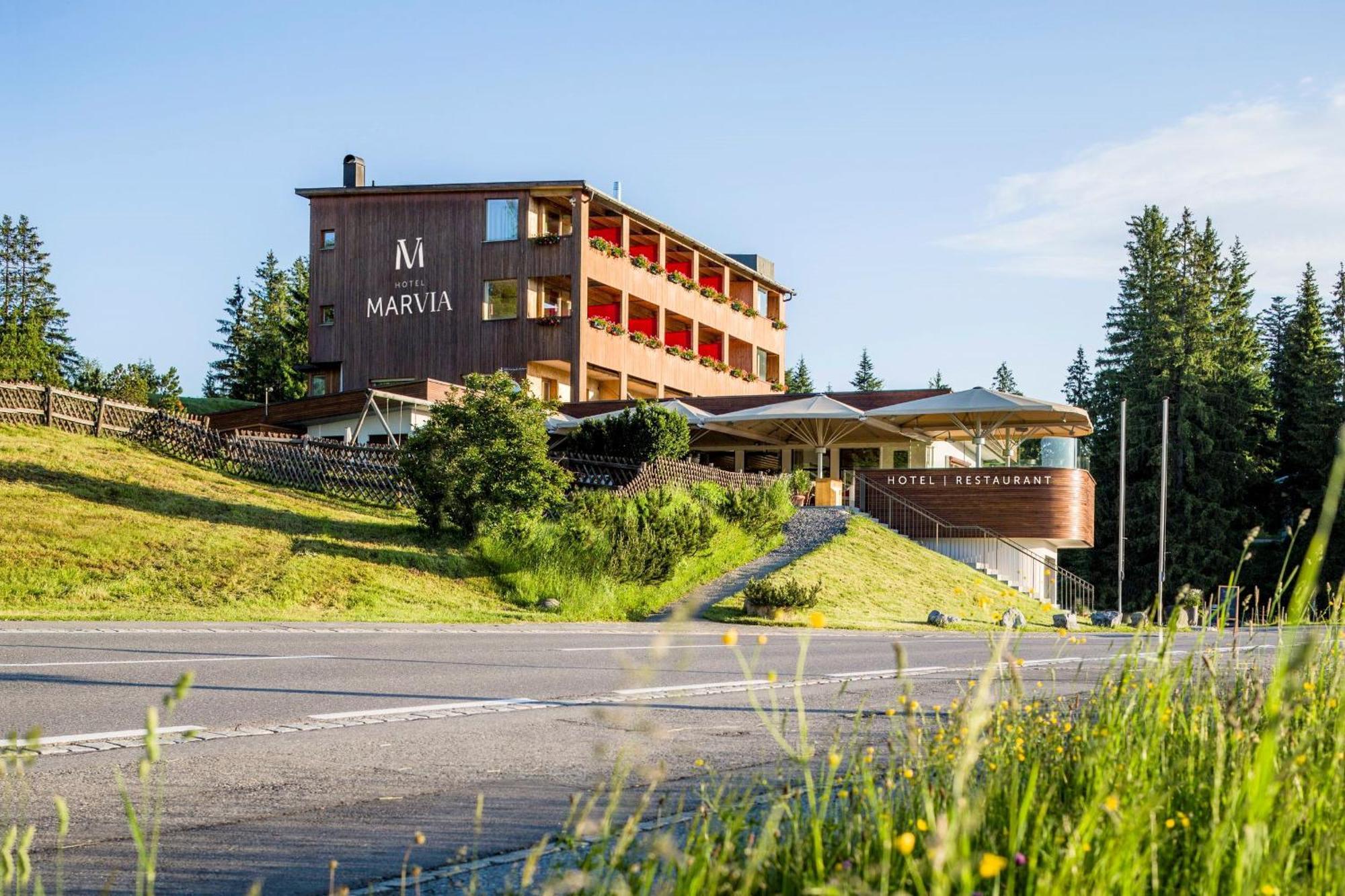 Hotel Marvia シュヴァルツェンベルク・イム・ブレゲンツァーヴァルト エクステリア 写真